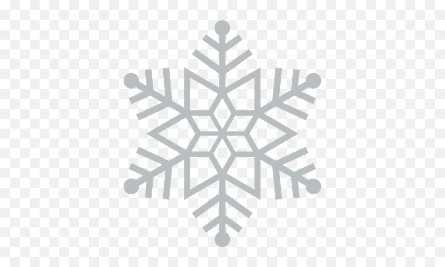 Mandala Snowflake Graphic - Transparent Snowflake Outline Png Emoji,Snowflake Emoji