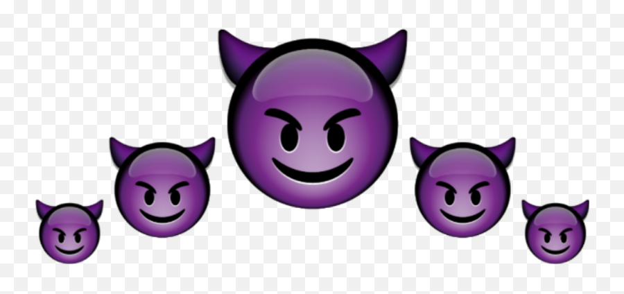Emoji Devil Crown Corona Demonio Heartcrown Coronadecor - Emoji Demonio,Devil Emoji Png