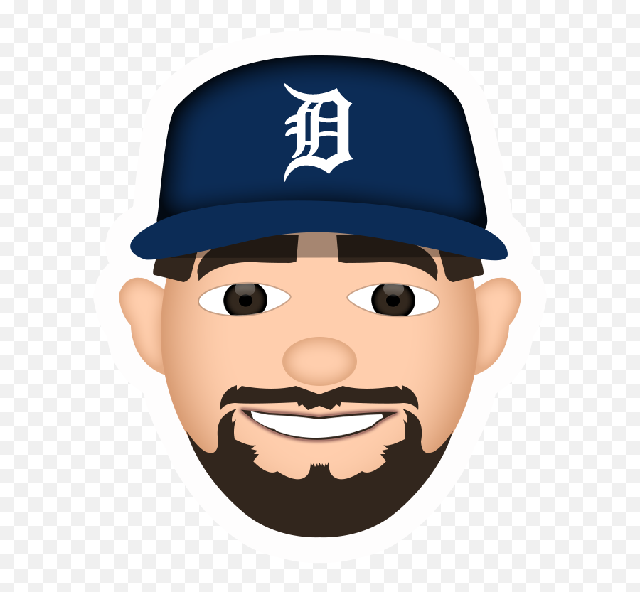 Detroit Tigers Cap Cartoon Emoji,Rawr Emoji