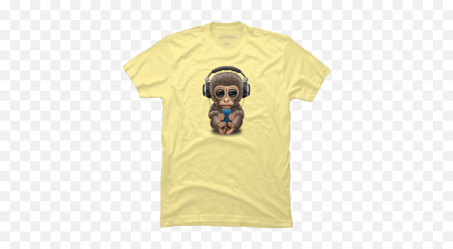 Yellow Monkey T Shirts Tanks And - Wise Owl T Shirt Emoji,3 Monkeys Emoji