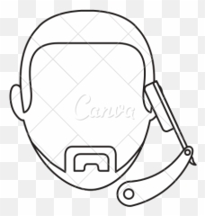 Razor Drawing Transparent Png Clipart - Dessin Un Cochon Emoji