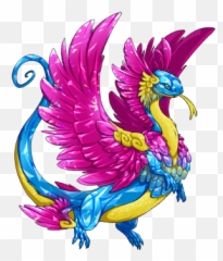 Lf - Flight Rising Python And Morph Emoji,Orchid Emoji