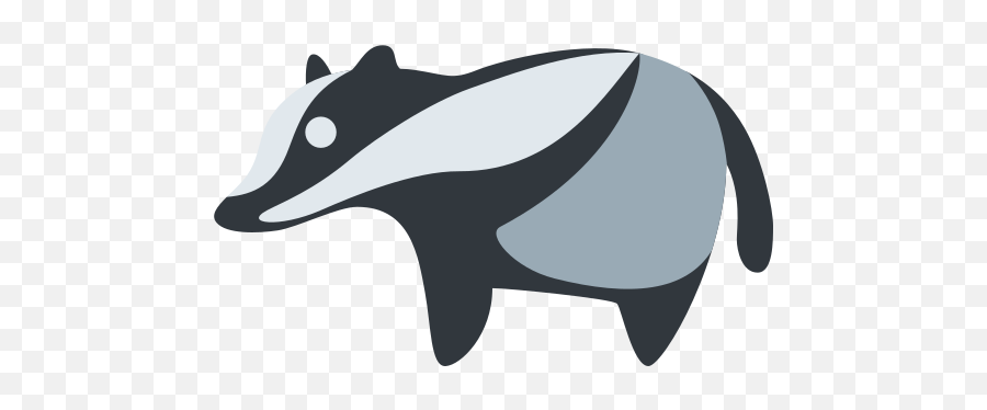 Badger Emoji - Badger Emoji Twitter,Badger Emoji