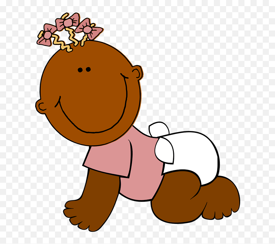 Free Crawl Baby Illustrations - Baby Girl Clip Art Emoji,Boy Girl Apple Snake Emoji