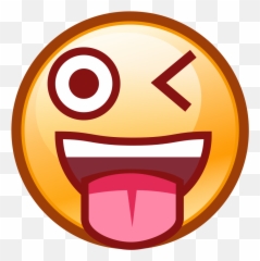 Peo - Transparent Tongue Face Emoji,Eye Emoji