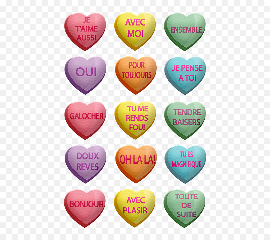 Conversation Hearts Valentine - Heart Emoji,Emotion List For Facebook