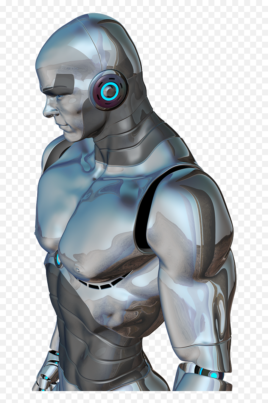 Man Muscular Robot Cyborg Android Emoji,Mountain Emoji Android