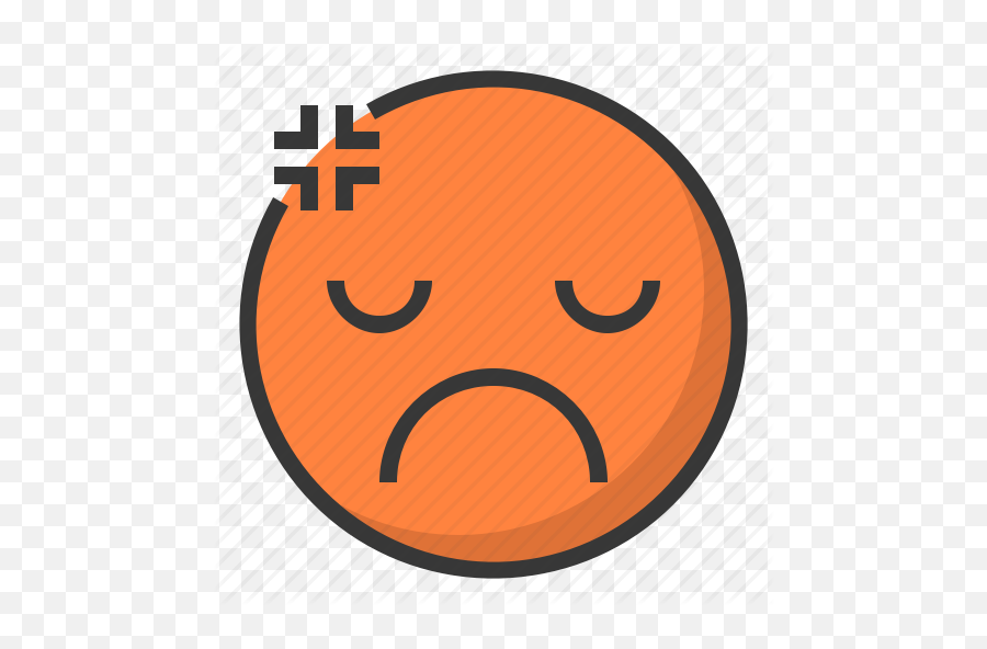 Emoticon - Circle Emoji,Annoyed Emoticon
