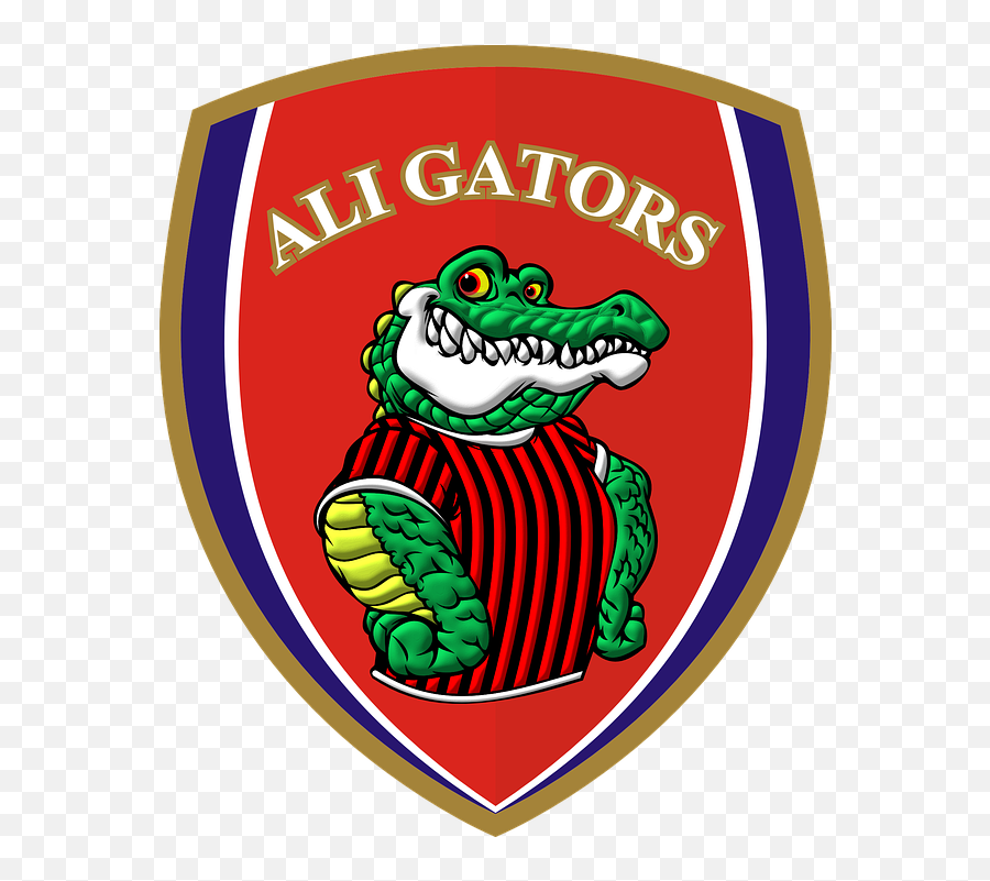 Aligator Badge Patch - Arsenal Sports Club Emoji,Emoji American Flag And Rocket