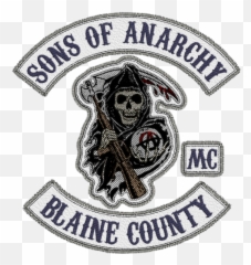 Sons Of Anarchy Patches - Sons Of Anarchy Emoji,Anarchy Emoji