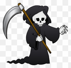 Halloween Grim Reaper Clipart Emoji
