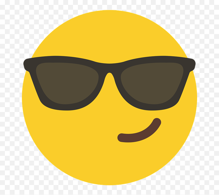 Emoji Little Face Social Network - Mood Attitude Emojis,Sunglasses Emoji