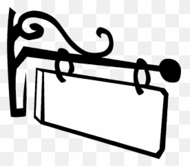 Label Hanging City Design - Sign Clip Art Emoji