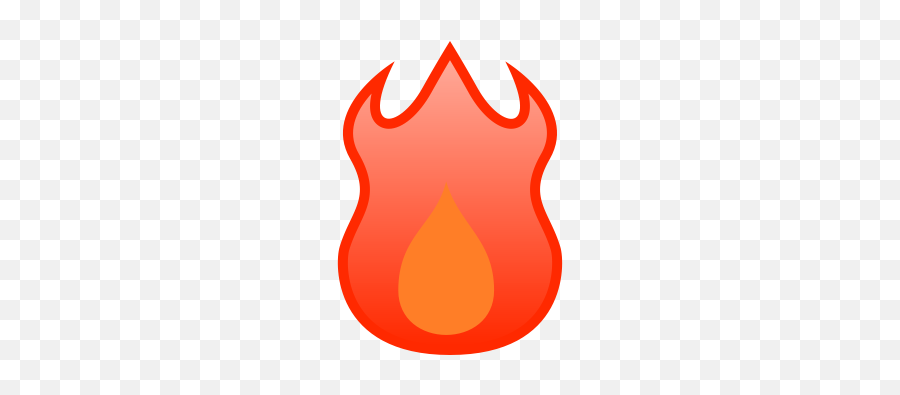Icon For Fire At Getdrawings - Clip Art Emoji,Fire Flame Emoji