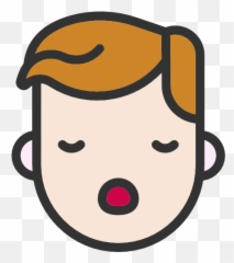 emoticons Heads faces Boy sleep people feelings - Drawing Mouth Of Kids Emoji