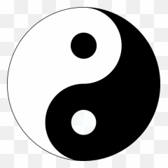 Yin Yang Sticker Ying - Png Emoji