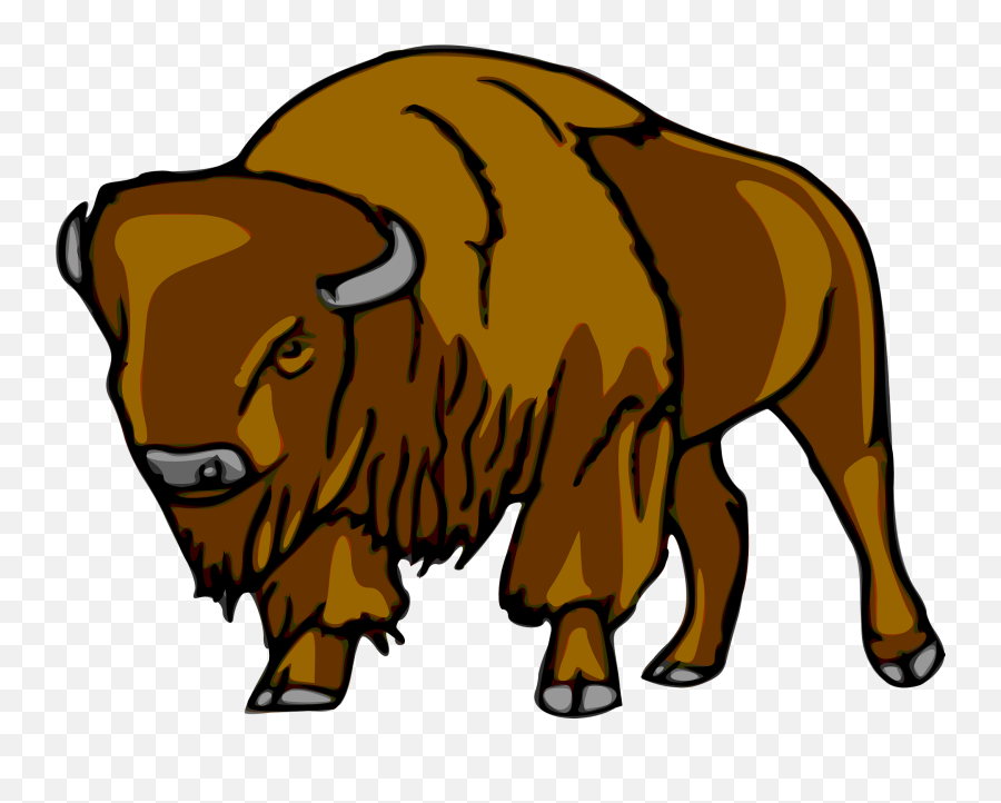 Buffalo Clipart - Bison Clipart Emoji,Bison Emoji