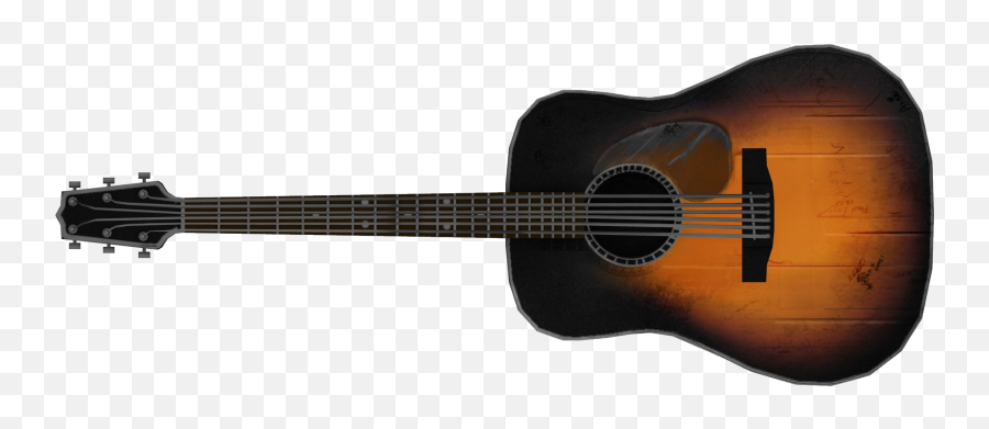Acoustic Guitar Png Clipart - Acoustic Guitar Emoji,Emoji Guitar