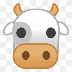 Cow face emoji clipart Free download transparent PNG - Face Cartoon Png
