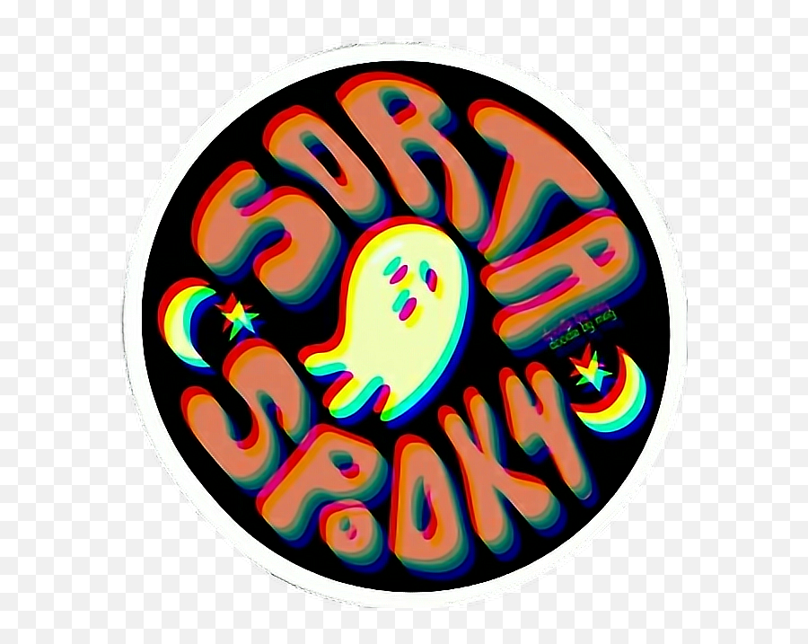 Sortaspooky Scary Creepy Halloween - Sorta Spooky Sticker Emoji,Creepy Emoticons