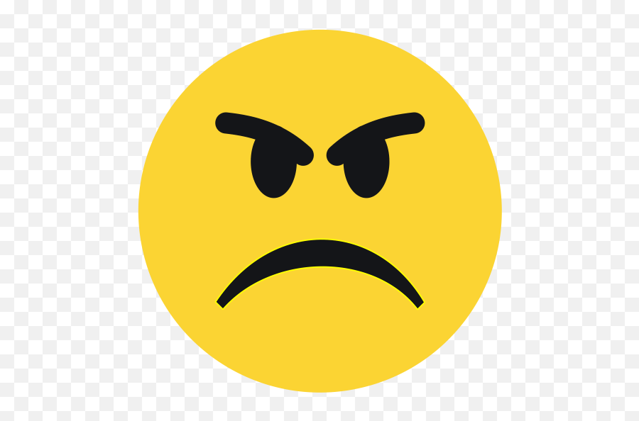 Angry Icon Png And Svg Vector Free Download - Happy Emoji,Annoyed Emoji Text