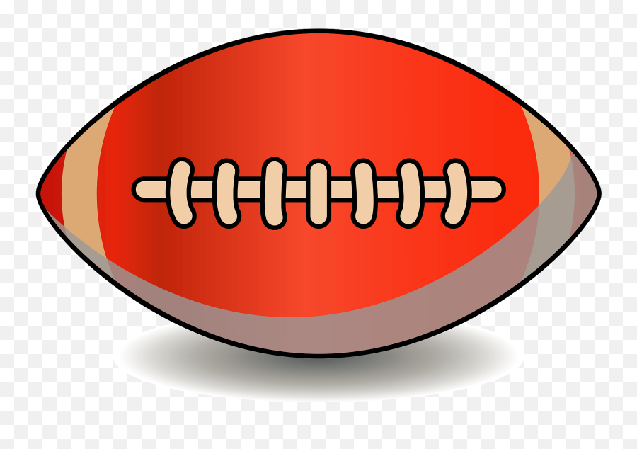 Rugby Ball Clipart - For American Football Emoji,Rugby Ball Emoji