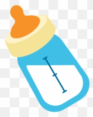 Emoji U1f37c - Baby Bottle Clipart Png,Milk Emoji