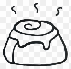 The Bunless Oven - Line Art Emoji
