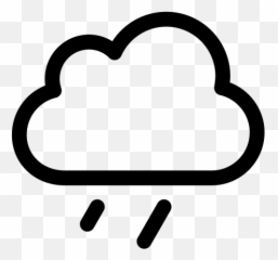 Ic Weather 7 Lightrain Icon With Png - Cloud Clipart Png Emoji,Ice Cream Cloud Emoji
