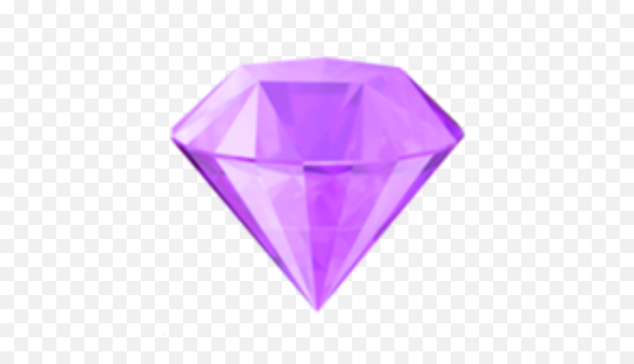 Purple Emoji Emotion Emoticon Diamonde - Amethyst,Diamond Emojis