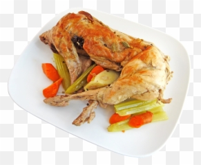 Rabbit Whole Cooked Food Meat Emoji,Emoji Hand And Chicken