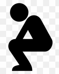Man Sitting And Taking A Dump Vector Clipart Image - Defecate Clipart Emoji,100 Emoji