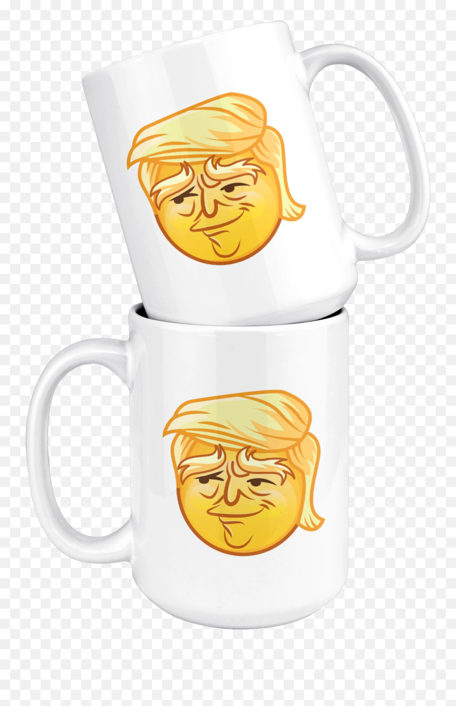 Trump Emoji Mug - Wedding Anniversary For Husband 19th Year,Emoji For God