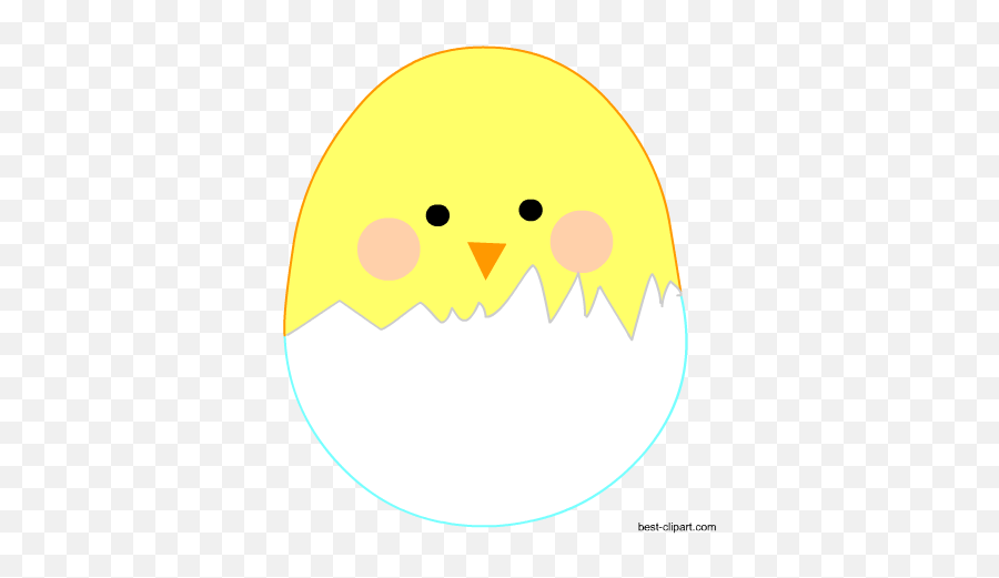 Free Easter Clip Art Easter Bunny - Circle Emoji,Chicken Hatching Emoji