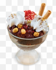 Ice Cream Cup Transparent Background - Sundae Png Emoji