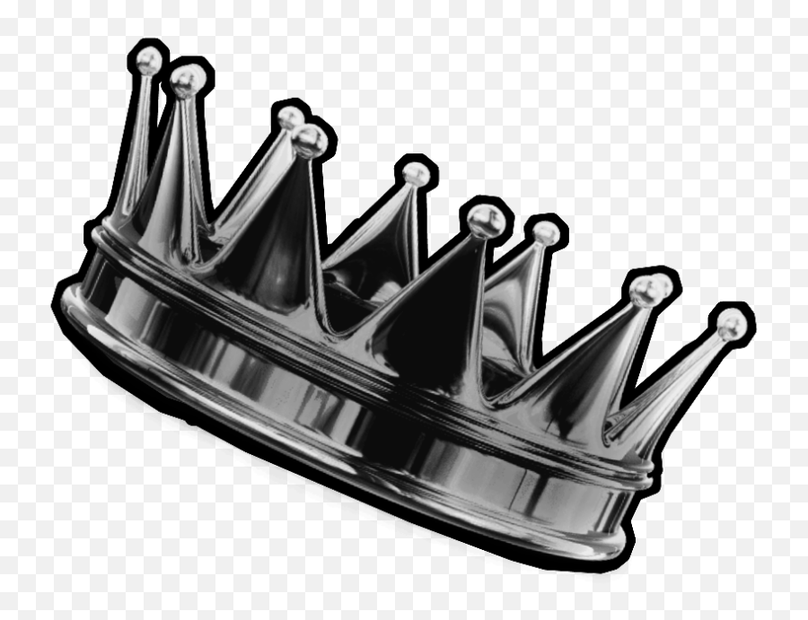Crown Tiara King Queen Royal Highness - Boat Emoji,King Emoji Black