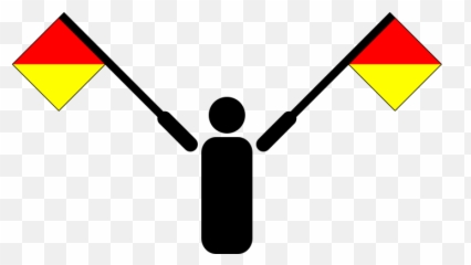 Hidden Meaning - Semaphore Letter U Emoji