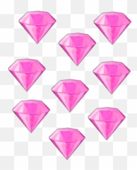 Diamonds Pink Emoji Iphone - Christmas Icon Vector,Origami Emoji