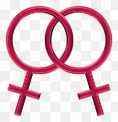 Gay Lesbian Symbol - Lesbian Sign Emoji,Bisexual Flag Emoji