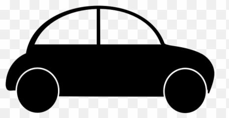 Simple Car Silhouette - Emoji