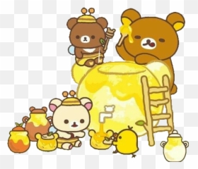 Rilakkuma - Sticker By Comfy Rilakkuma Bee Emoji,Comfy Emoji