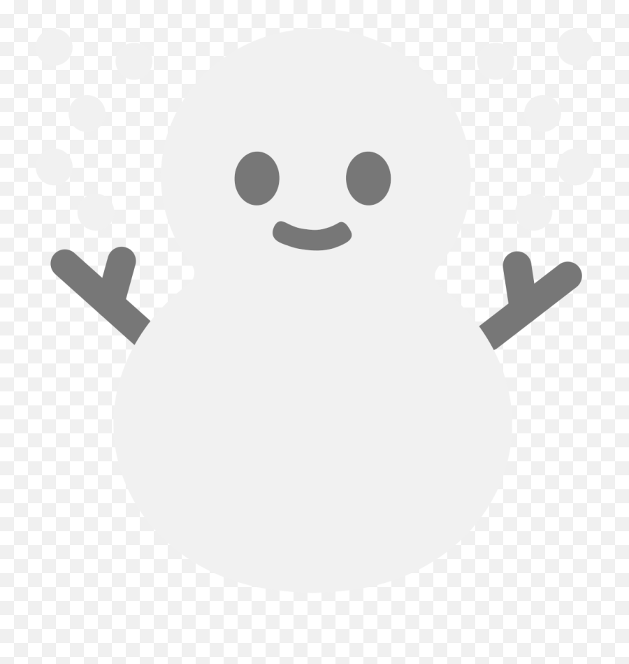 Fileemoji U2603svg - Wikimedia Commons Snowman Emoji Android,Snow Emoji Png
