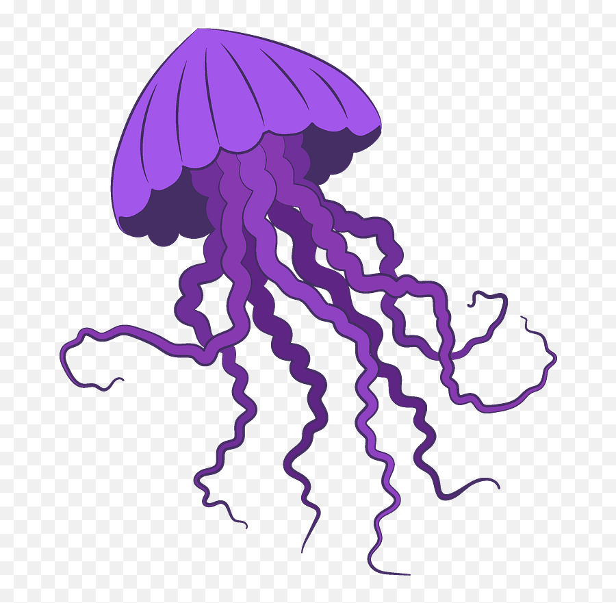 Jellyfish Clipart - Clipart Of A Jellyfish Emoji,Jellyfish Emoji