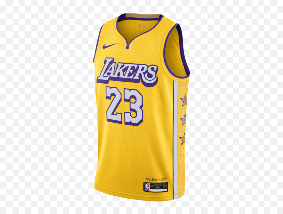 Nike Lebron James Lakers City Edition Nba Swingman Jersey - Los Angles Lakers Jersey Emoji,Nba Player Emoji