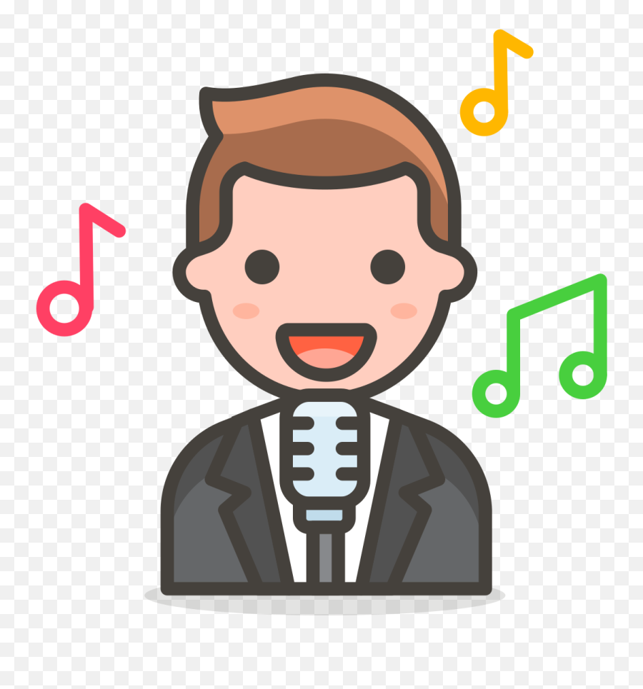 166 - Singer Icon Png Emoji,Singer Emoji