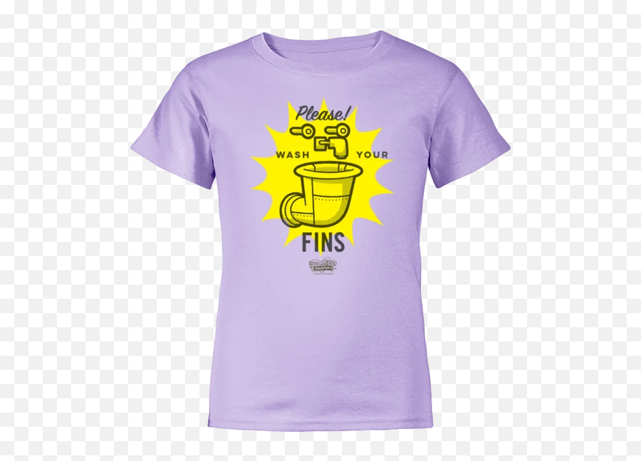 Spongebob Squarepants Wash Your Fins Kids Short Sleeve T - Shirt Spongebob Best Friends T Shirt Emoji,100 Emoji Bucket Hat