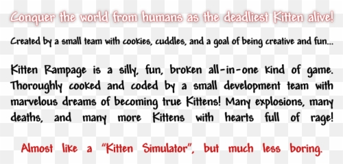 Kitten Rampage Windows Mac Linux Game - Thinking Of You Quotes Emoji,Kitten Emoticons