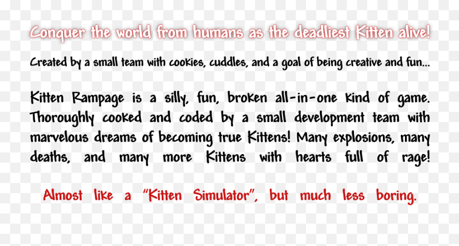 Kitten Rampage Windows Mac Linux Game - Thinking Of You Quotes Emoji,Kitten Emoticons