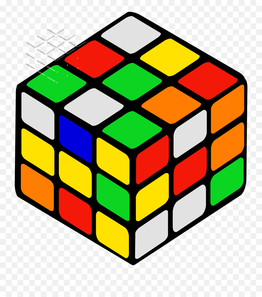 Rubik S Cube Random Png Svg Clip Art - Rubik Cube Clipart Emoji,Rubik's Cube Emoji