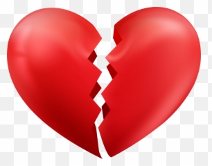 Clipart Of Broken Heart Emoji,Heartbreak Emoji